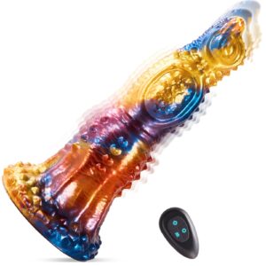 Monster Knot Dildo Anal Plug Prostate Stimulator Remote Control