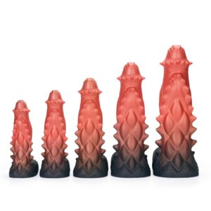 Knot Alien Dildo Sex Toy for Men Women Gay Anal & Vaginal Play