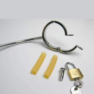 metal steel chastity cage stainless belt cock catheter accessory kit view