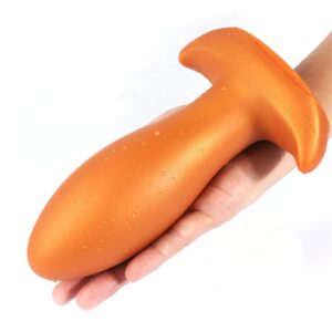 Soft Silicone Butt Plug – XL Anal Plug with Anchor Base, SM Sex Toy