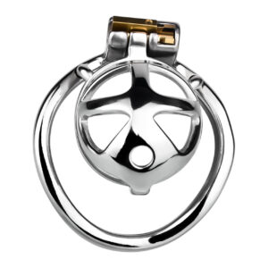 metal steel chastity cage cutout concealed lock accessory kit view