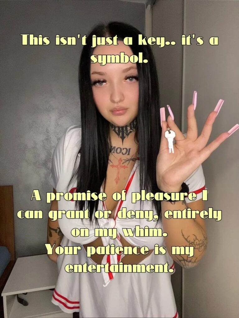 male chastity caption 24