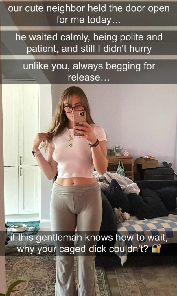 male chastity caption 26