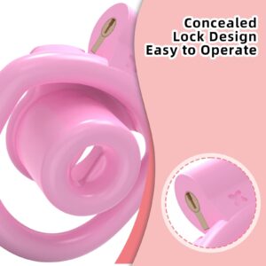 chastity cage sissy inverted cage-cylindrical nylon angled product view