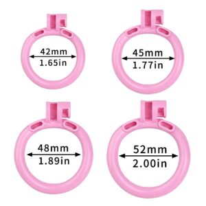 resin chastity cage sissy inverted cage-resin cock material detail graphic