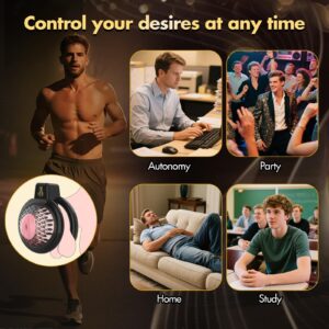 black chastity cage lightweight penis cage-soft tpr wearing guide graphic
