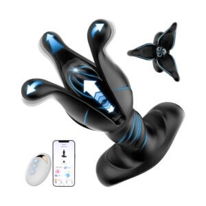 App remote control prostate toy