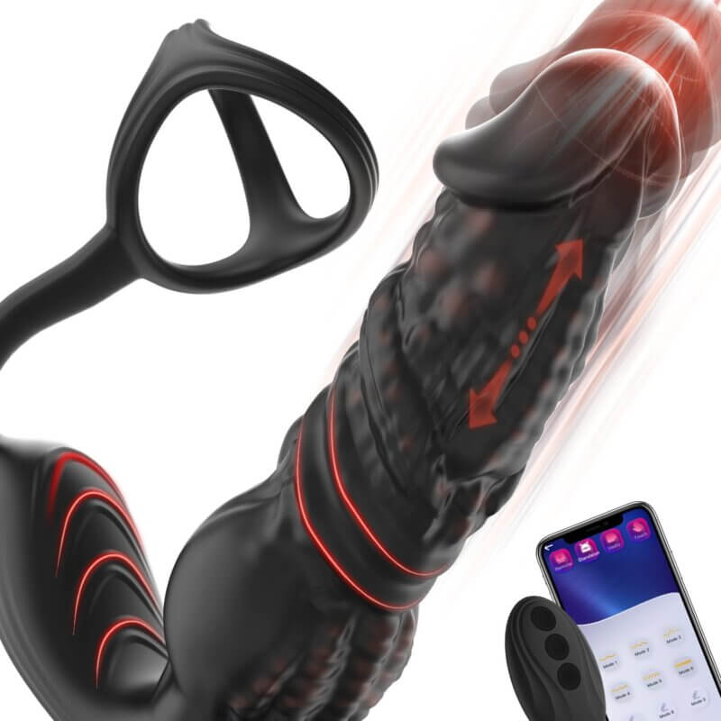 Anal Vibrator With App Control