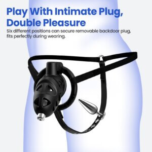 pink chastity cage anal plug harness ring ring size chart
