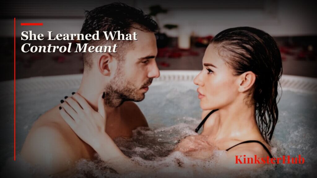 showing a couple in a tense eye contact moment