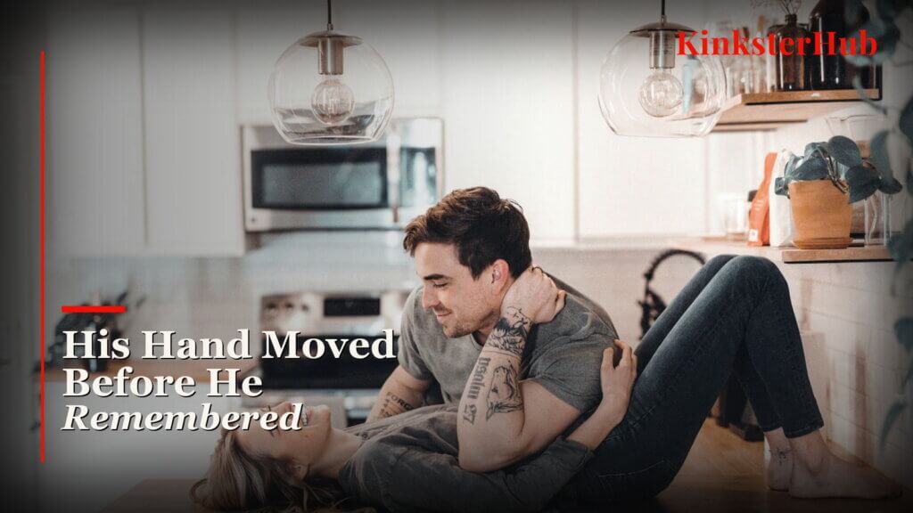 a couple in a quiet domestic moment about permission and boundaries
