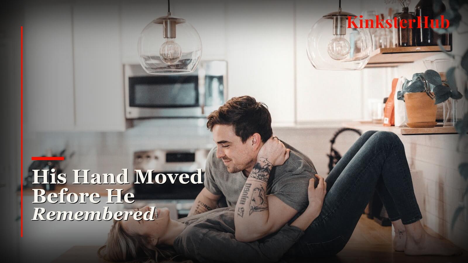 a couple in a quiet domestic moment about permission and boundaries
